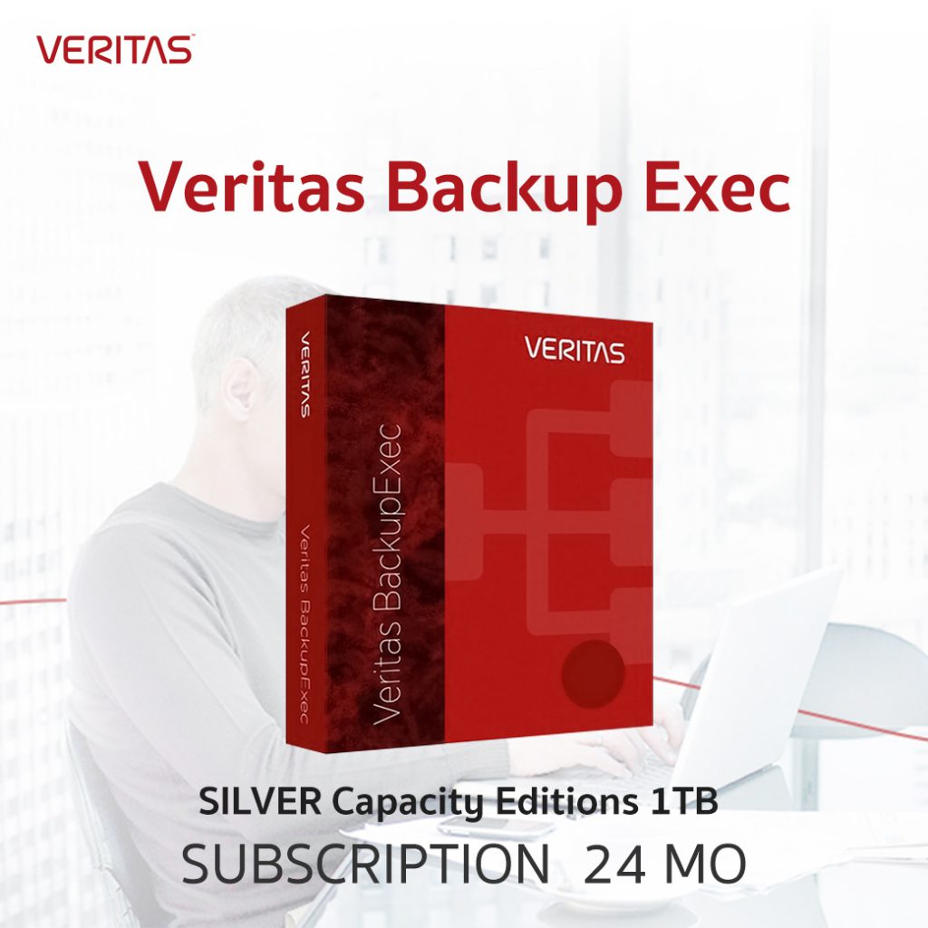 Veritas Backup Exec SILVER Capacity Editions 1TB SUBSCRIPTION 24 MO